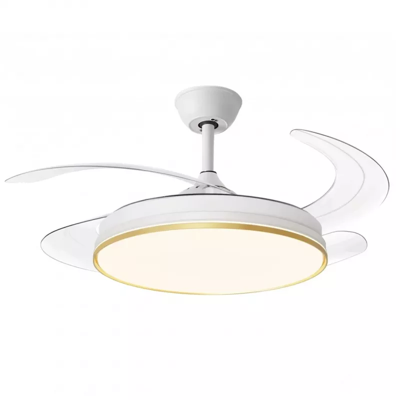 Extralink Phantom Wing 42 Smart WiFi Ceiling Fan - White, 107cm, WiFi App Control