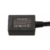 Extralink PoE Inwerter 1 Port, Wejście 1x 1000Mb/s RJ45/Gniazdo 10-30V, Wyjście 48V