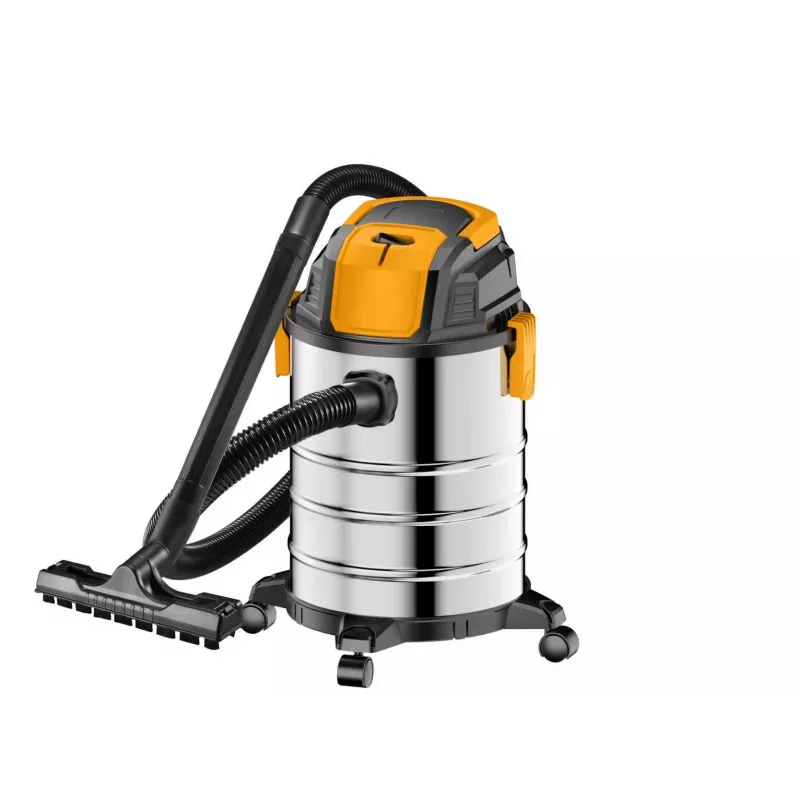 EXTRALINK POWERLINK Przemysłowy odkurzacz mokry i suchy, 1300W, 20L, Srebrny, R-702