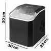 Extralink SmartLife Cube Ice Lite Ice Maker - 12 kg/24h, 1.8L Tank, Bullet Ice, Czarny