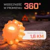 Extralink Smartlife LED Road Flare, USB-C, Amber, IP67
