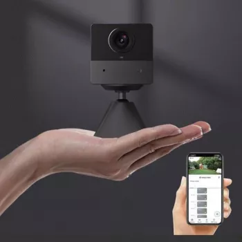 EZVIZ CB2 2K+ 3MP 4G LTE Bateryjna Kamera Bezpieczeństwa z Kolorowym Noktowizorem, IP65, Detekcja PIR, Dwukierunkowa Rozmowa, microSD do 512 GB