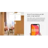 EZVIZ CS-B1 Zestaw Czujników Domowych – Bramka Zigbee 3.0, Czujnik Ruchu PIR i Czujnik Kontaktowy, Wi-Fi, Syrena 90 dB, Biały