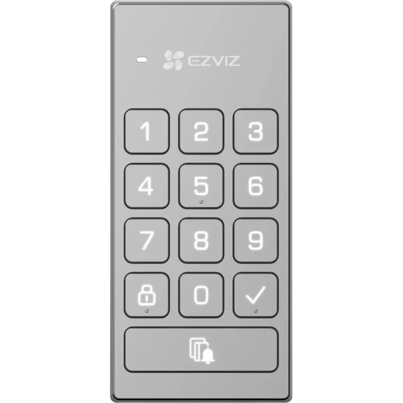 EZVIZ DL01/DL01CP Smart Lock z Klawiaturą – Odcisk palca, Kod, RFID, Sterowanie aplikacją, Wi-Fi/Bluetooth, Czarny