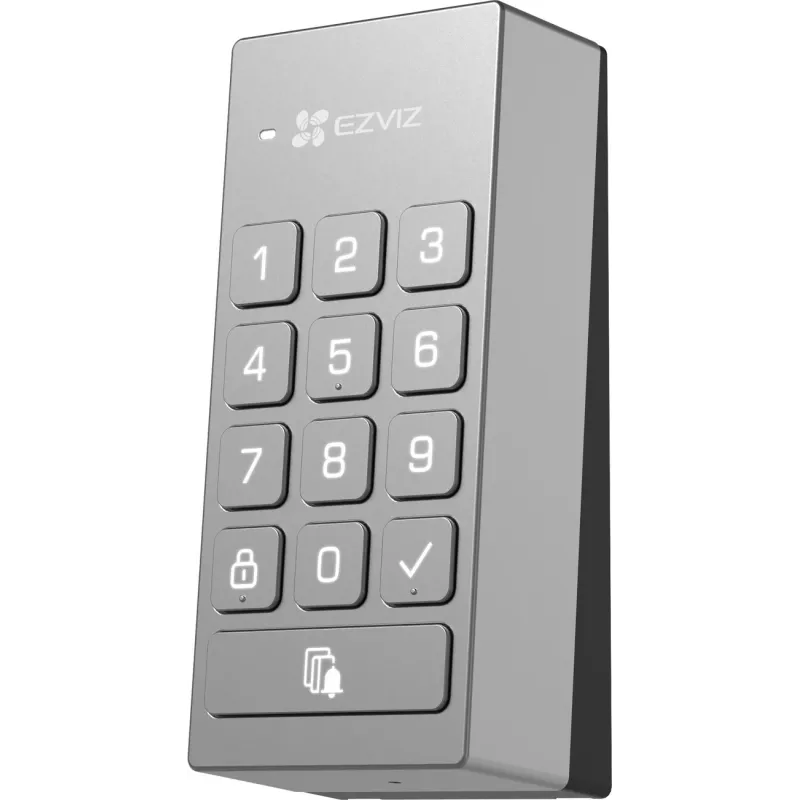 EZVIZ DL01/DL01CP Smart Lock z Klawiaturą – Odcisk palca, Kod, RFID, Sterowanie aplikacją, Wi-Fi/Bluetooth, Czarny