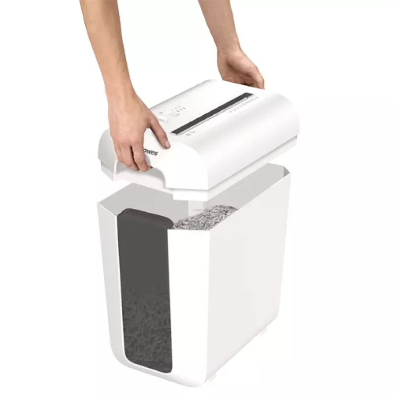 Fellowes 84729080 Niszczarka krzyżowa z technologią SafeSense, 16 kartek, pojemnik 23 l