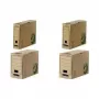 Fellowes BANKERS BOX EARTH Pudełko archiwizacyjne, brązowe, grzbiet 150 mm, 100% tektura z recyklingu, zamykana klapka, 1 sztuka (4473202)