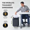 Niszczarka Fellowes Powershred LX210 Micro-Cut, 15 arkuszy, 23 litry, czarna