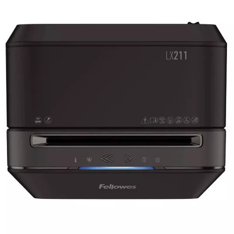 Fellowes Powershred LX211 Micro-Cut Shredder, Black, 15 Sheets, 23 Litres