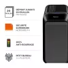 Fellowes Powershred LX221 Niszczarka o mikrocięciu, 17 arkuszy, zabezpieczenie P-5, kosz 30 l, czarna 5050401