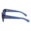 Okulary przeciwsłoneczne FERRAGAMO SF2010S522143 - Prostokątna oprawka acetatowa, ochrona UV400, soczewki 52 mm