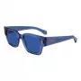 Okulary przeciwsłoneczne FERRAGAMO SF2010S522143 - Prostokątna oprawka acetatowa, ochrona UV400, soczewki 52 mm