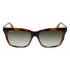 Okulary przeciwsłoneczne Ferragamo SF1027S-214 dla kobiet, Havana, acetat, kwadratowe, brązowy gradient, 55mm