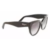 FERRAGAMO SF1061S-001 Okulary przeciwsłoneczne damskie Czarny Szary 56/18/145 mm