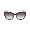 FERRAGAMO SF1061S-001 Okulary przeciwsłoneczne damskie Czarny Szary 56/18/145 mm