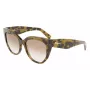 Okulary przeciwsłoneczne FERRAGAMO SF1061S-246 dla kobiet, oprawki Havana acetat, soczewki brązowe gradientowe 56/18/145 mm