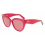 FERRAGAMO SF1061S-613 Damskie okulary przeciwsłoneczne kocie oko Havana brązowy gradient 56/18/145 mm