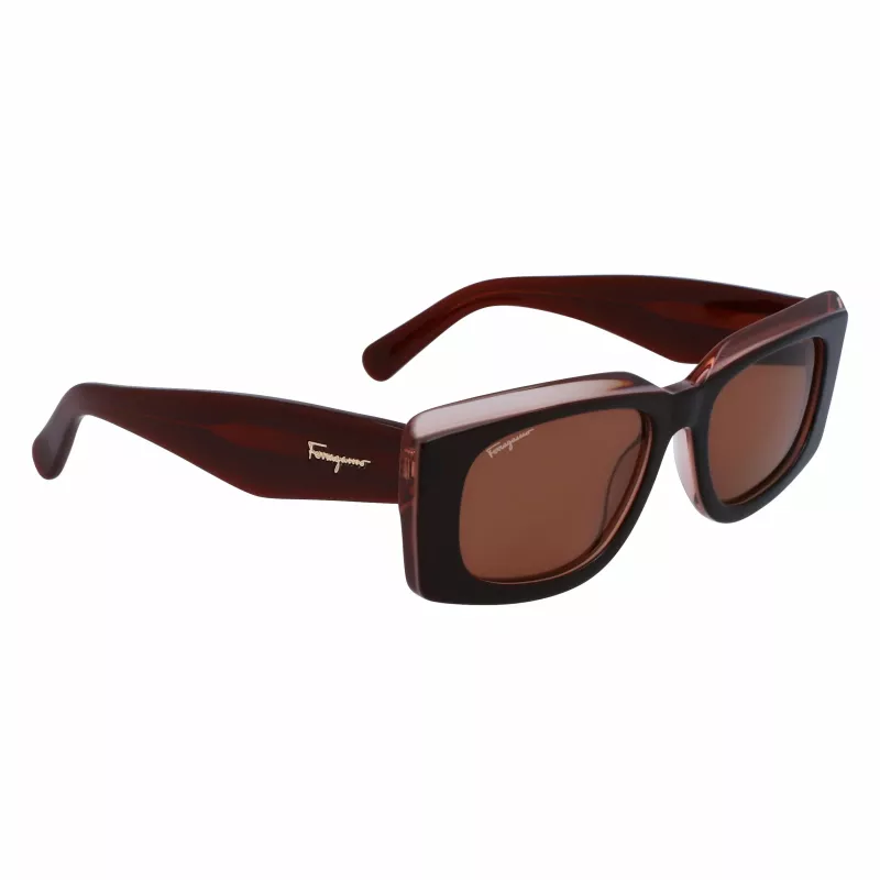 Okulary przeciwsłoneczne FERRAGAMO SF1079S-211 dla kobiet Havana Brown Gradient 54mm