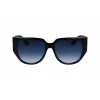 Okulary przeciwsłoneczne Ferragamo SF1088SE-001 Damskie Motylkowe Acetat Czarny Szary 57mm