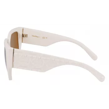 Okulary przeciwsłoneczne damskie FERRAGAMO SF1088SE-103 Havana Brązowy Gradient 57mm