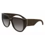 Ferragamo SF1088SE-324 Damskie okulary przeciwsłoneczne Butterfly Havana Brown Gradient 57mm