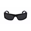 Ferragamo SF1099S-001 Unisex Okulary Przeciwsłoneczne Czarny Szary 63mm