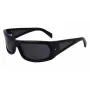 Ferragamo SF1099S-001 Unisex Okulary Przeciwsłoneczne Czarny Szary 63mm