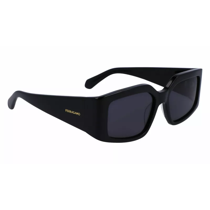 Okulary przeciwsłoneczne damskie FERRAGAMO SF1101S541800 Czarny Szary 54mm
