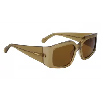 FERRAGAMO SF1101S541833 Okulary przeciwsłoneczne damskie - czarna oprawka acetatowa, szare soczewki gradientowe 54mm