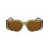 FERRAGAMO SF1101S541833 Okulary przeciwsłoneczne damskie - czarna oprawka acetatowa, szare soczewki gradientowe 54mm