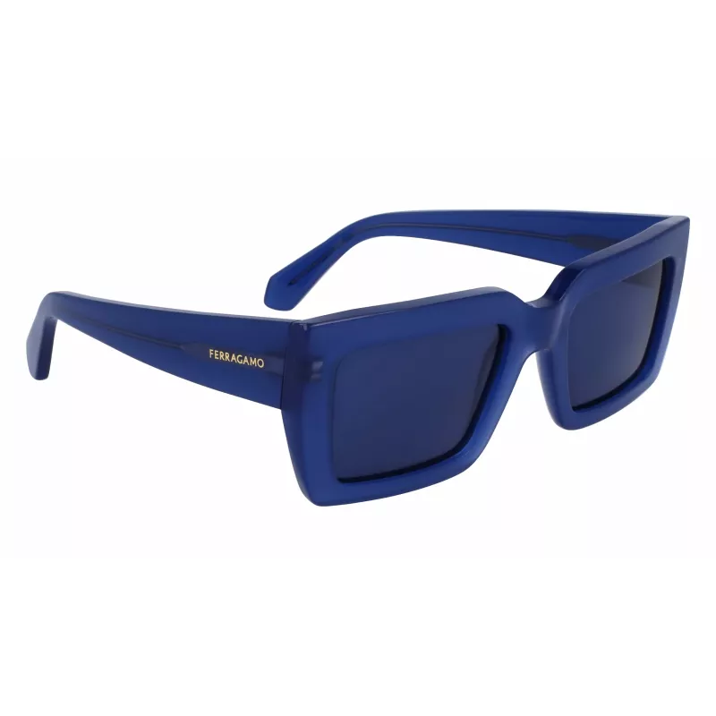 FERRAGAMO SF1108S542142 Okulary przeciwsłoneczne damskie Havana Brązowy Gradient 54/21/140 mm
