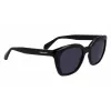 Okulary przeciwsłoneczne FERRAGAMO SF2000S522100 dla kobiet, oprawka Havana acetate, soczewki gradientowe szare, 52/21/145 mm