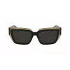 FERRAGAMO SF2002S-327 Okulary przeciwsłoneczne damskie Havana Acetate Brązowy Gradient 55mm