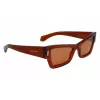 Okulary przeciwsłoneczne FERRAGAMO SF2006S-232 dla kobiet Havana Brown Gradient 53mm