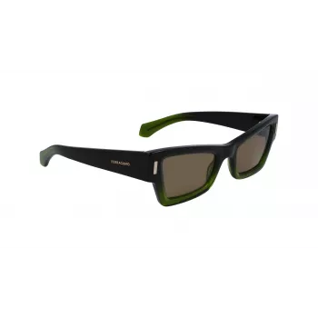 Okulary przeciwsłoneczne damskie FERRAGAMO SF2006S-316 Havana Acetate Brown Gradient 53mm