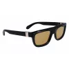 Okulary przeciwsłoneczne męskie FERRAGAMO SF2009S-011 - czarna oprawka, szare szkła, 56/21/145 mm