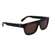 FERRAGAMO SF2009S-242 Okulary przeciwsłoneczne męskie kwadratowe z acetylenu Havana Brązowy Gradient 56/21/145 mm