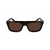FERRAGAMO SF2009S-242 Okulary przeciwsłoneczne męskie kwadratowe z acetylenu Havana Brązowy Gradient 56/21/145 mm