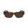 Okulary przeciwsłoneczne FERRAGAMO SF2011S-216 dla mężczyzn, Dark Havana, brązowy gradient, 53mm