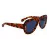 Okulary przeciwsłoneczne FERRAGAMO SF2029SE-240 damskie, motylkowe, Havana Brown Gradient 57mm