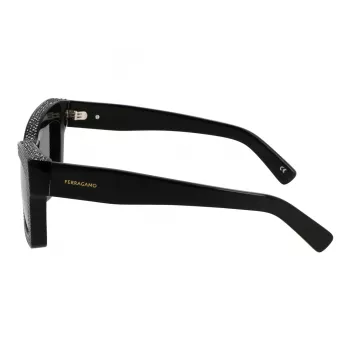FERRAGAMO SF2045SR52170 Damskie okulary przeciwsłoneczne motylkowe 52/17/140 mm