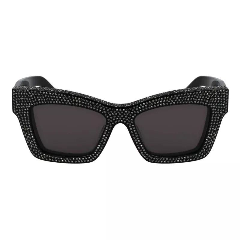 FERRAGAMO SF2045SR52170 Damskie okulary przeciwsłoneczne motylkowe 52/17/140 mm