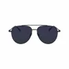 Okulary przeciwsłoneczne męskie FERRAGAMO SF308S-2 - Oprawka acetatowa, soczewki poliwęglanowe, ochrona UV400, kształt prostokątny, 61/15/145 mm