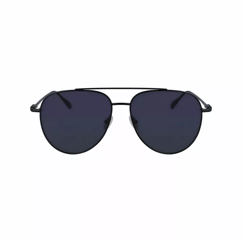 Okulary przeciwsłoneczne męskie FERRAGAMO SF308S-2 - Oprawka acetatowa, soczewki poliwęglanowe, ochrona UV400, kształt prostokątny, 61/15/145 mm