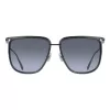 FERRAGAMO SF324S5816027 Okulary przeciwsłoneczne damskie Havana Acetate Square Frame Brown Gradient Lens 58mm