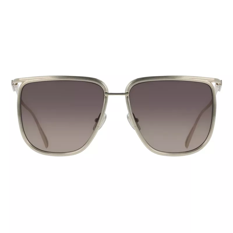 FERRAGAMO SF324S5816745 Damskie okulary przeciwsłoneczne Butterfly Havana Brązowy Gradient 58mm