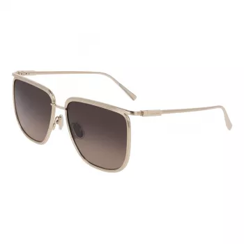 FERRAGAMO SF324S5816745 Damskie okulary przeciwsłoneczne Butterfly Havana Brązowy Gradient 58mm