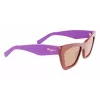 Okulary przeciwsłoneczne FERRAGAMO SF929S-209 damskie, Havana, motylkowe, acetat, brązowy gradient 55/17/145 mm