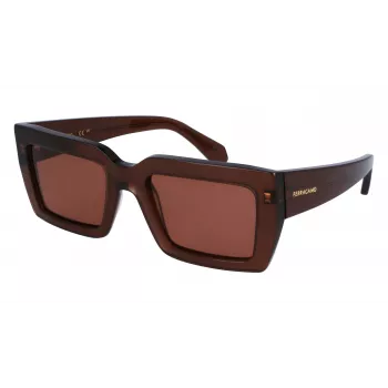 Okulary przeciwsłoneczne FERRAGAMO damskie SF1108S542123 Brąz Havana 54/21/140 mm