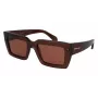 Okulary przeciwsłoneczne FERRAGAMO damskie SF1108S542123 Brąz Havana 54/21/140 mm